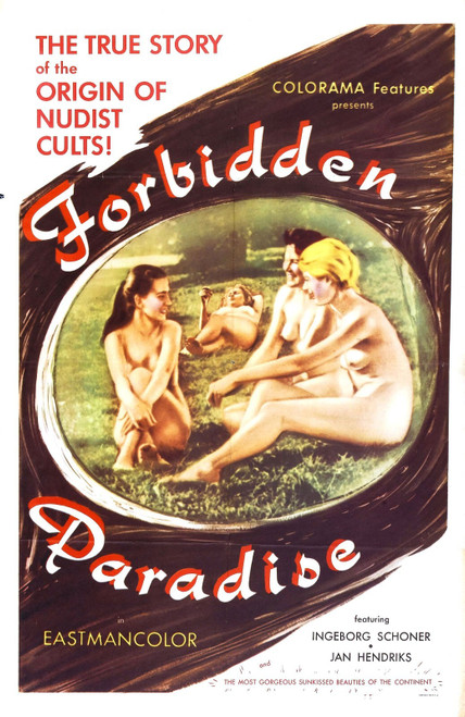 Forbidden Paradise 01 Poster Canvas Movie Film Print A0 A1 A2 A3 A4 A5 A6 Art Wa