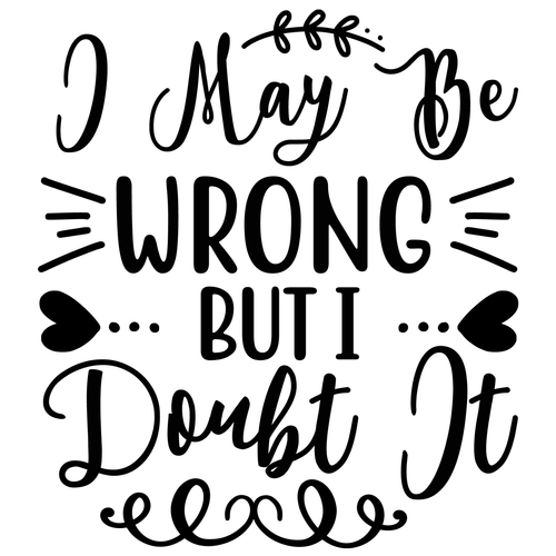 I May Be Wrong but I Doubt It-01 (4) Poster Canvas Movie Film Print A0 A1 A2 A3