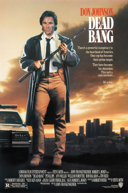 Dead Bang (1989)_0 Movie Film Poster Canvas iconic design