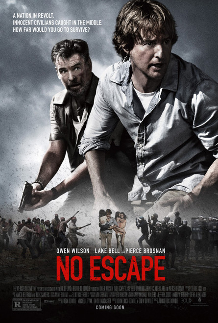 No Escape (2015)_1 Poster Canvas Movie Film Print A0 A1 A2 A3 A4 A5 A6 Art Wall