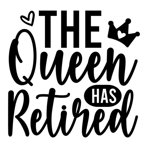 The Queen Has Retired-01 Poster Canvas Movie Film Print A0 A1 A2 A3 A4 A5 A6 Art