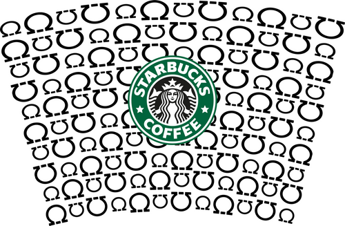 Fashion-coffe-Ferragamo1-24OZ (2) Poster Canvas Movie Film Print A0 A1 A2 A3 A4