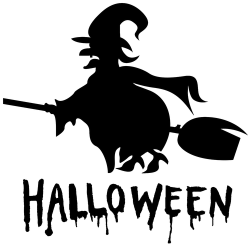 SVGPRO_Halloween Witch1-03 Poster Canvas Movie Film Print A0 A1 A2 A3 A4 A5 A6 A