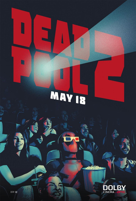 Deadpool 2 (2018)_8 Movie Film Poster Canvas iconic design