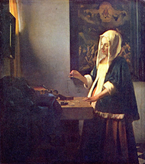 Jan_Vermeer_van_Delft_015 Poster Canvas Movie Film Print A0 A1 A2 A3 A4 A5 A6 Ar