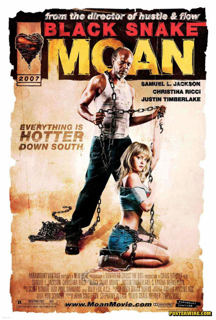 black_snake_moan Poster Canvas Movie Film Print A0 A1 A2 A3 A4 A5 A6 Art Wall De