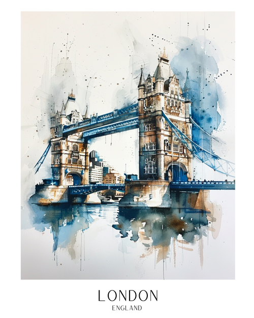 london Poster Canvas Travel Holiday Trip Print Turism A0 A1 A2 A3 A4 A5 A6