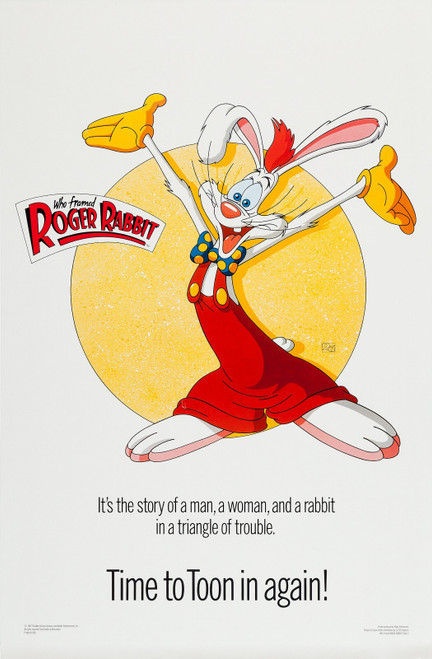 Who Framed Roger Rabbit_ (1988)_2 Poster Canvas Movie Film Print A0 A1 A2 A3 A4