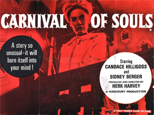 Carnival Of Souls 03 Poster Canvas Movie Film Print A0 A1 A2 A3 A4 A5 A6 Art Wal