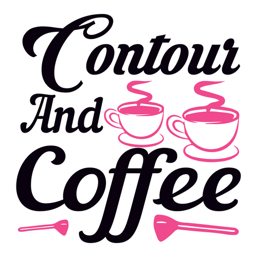 Contour And Coffee=2-01 Poster Canvas Movie Film Print A0 A1 A2 A3 A4 A5 A6 Art