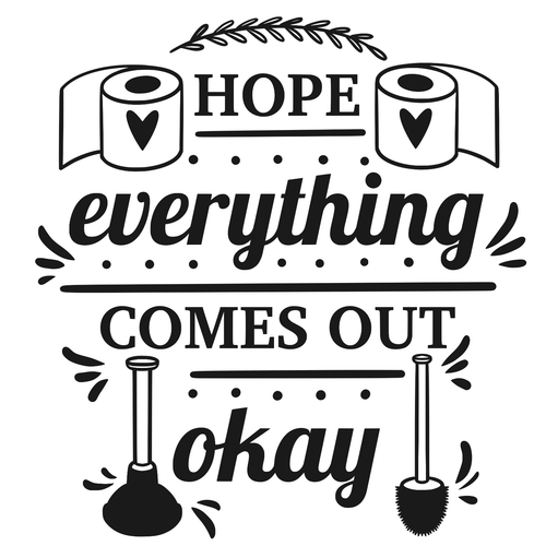 hope everything comes out okay Poster Canvas Movie Film Print A0 A1 A2 A3 A4 A5