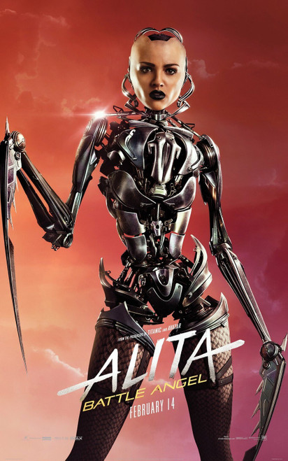Alita_ Battle Angel (2019)_8 Movie Film Poster Canvas iconic design