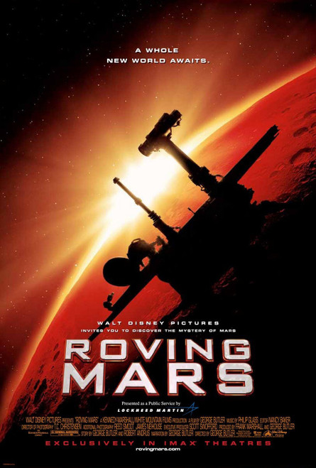 Roving Mars (2006)_0 Poster Canvas Movie Film Print A0 A1 A2 A3 A4 A5 A6 Art Wal