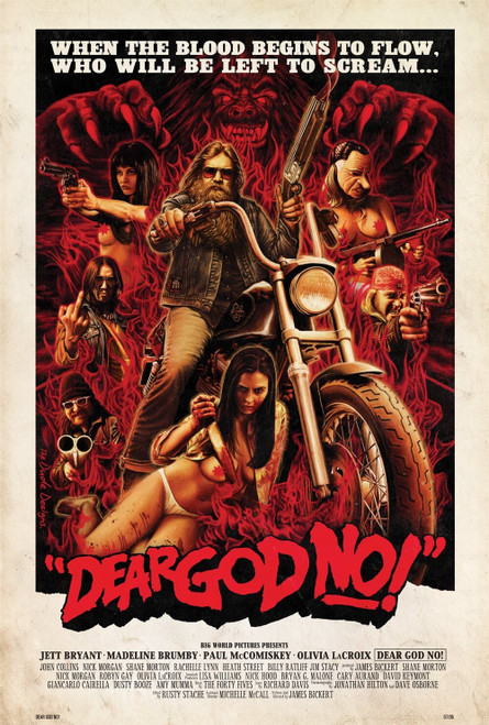 Dear God No! (2011)_1 Movie Film Poster Canvas iconic design