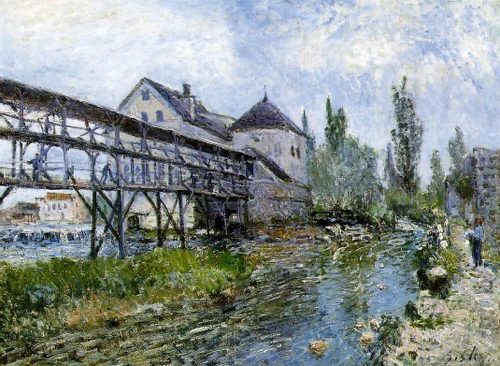ALFRED SISLEY9 Poster Canvas Print Art Painting Decor Reprint wall A0 A1 A2 A3 A