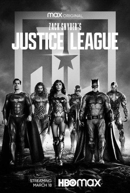 Zack Snyder's Justice League 3 Poster Canvas Movie Film Print A0 A1 A2 A3 A4 A5