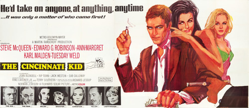The Cincinnati Kid (1965)_3 Poster Canvas Movie Film Print A0 A1 A2 A3 A4 A5 A6 The Cincinnati Kid (1965)_3 Poster Canvas Movie Film Print A0 A1 A2 A3 A4 A5 A6