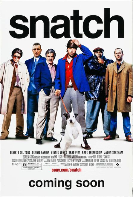 Snatch Poster Canvas Movie Film Print A0 A1 A2 A3 A4 A5 A6 Art Wall Decoration