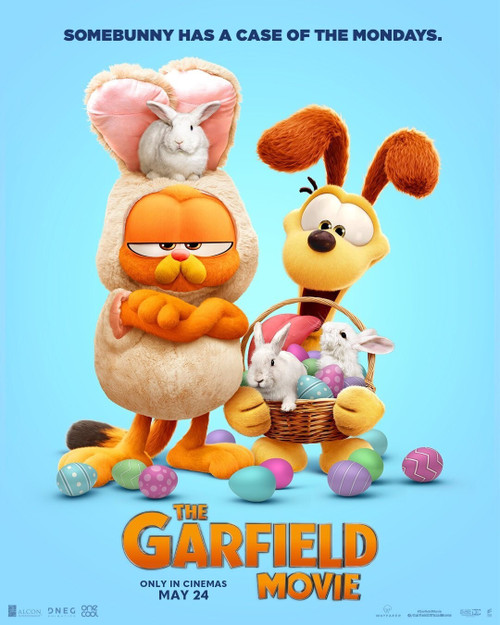 The Garfield Movie (2024)_21 Poster Canvas Movie Film Print A0 A1 A2 A3 A4 A5 A6