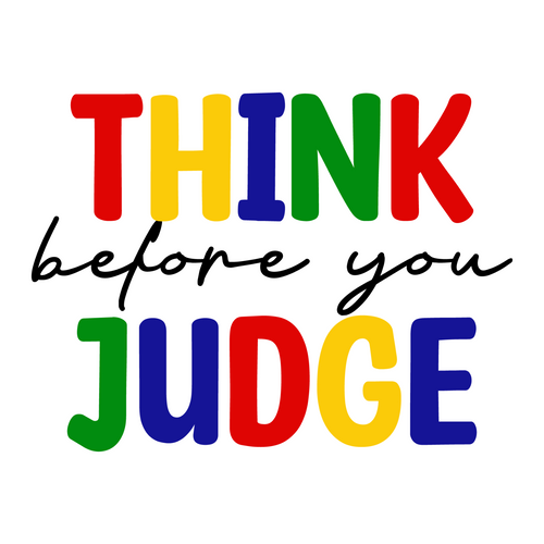 Think Before You Judge-01 (2) Poster Canvas Movie Film Print A0 A1 A2 A3 A4 A5 A