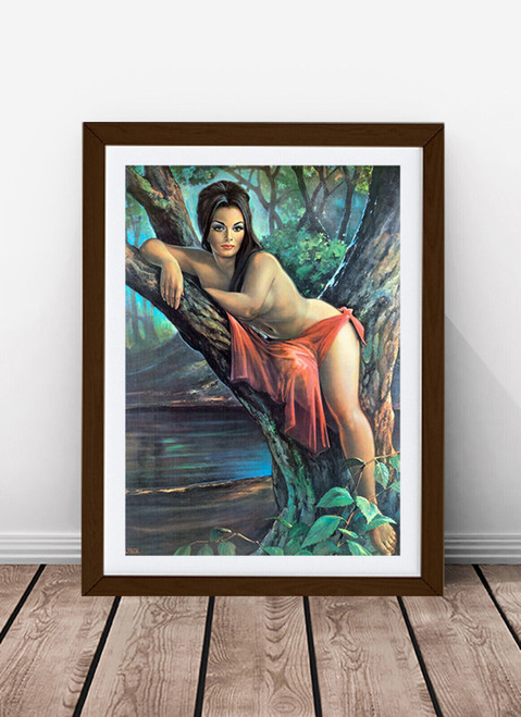 JH Lynch Woodland Goddess Wall Art Picture A1 A2 A3 Size Poster Canvas Movie Fil