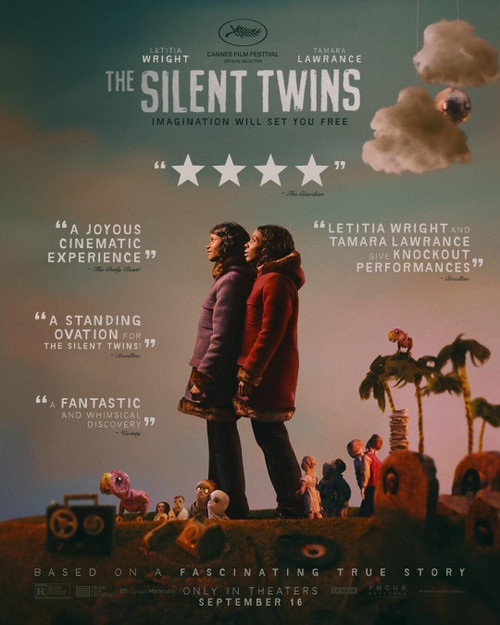 The Silent Twins (2022)_2 Poster Canvas Movie Film Print A0 A1 A2 A3 A4 A5 A6 Ar
