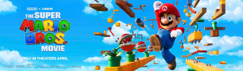 The Super Mario Bros. Movie (2023)_21 Poster Canvas Movie Film Print A0 A1 A2 A3