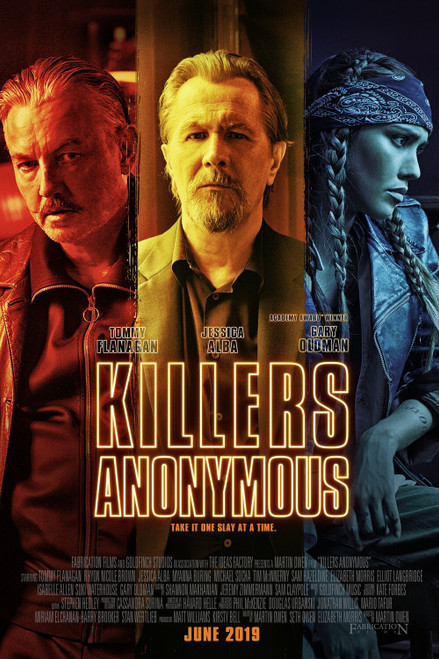Killers Anonymous (2019)_2 Poster Canvas Movie Film Print A0 A1 A2 A3 A4 A5 A6 A