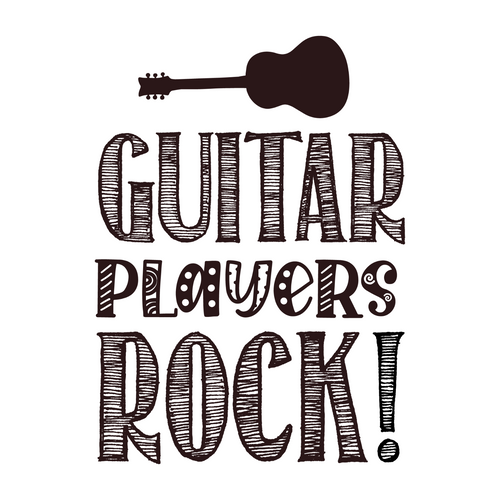 GUITAR PLAYERS ROCK-01 (2) Poster Canvas Movie Film Print A0 A1 A2 A3 A4 A5 A6 A