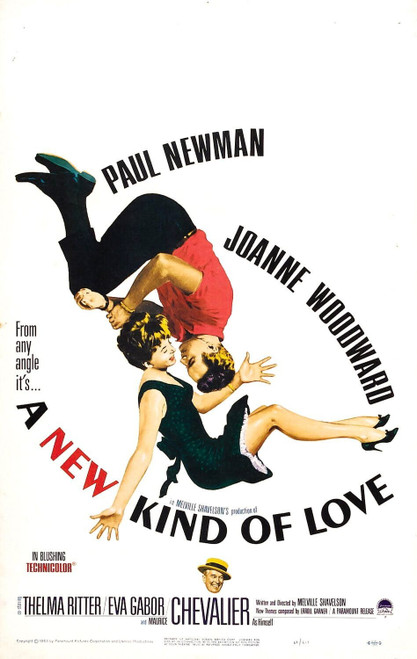 A New Kind of Love (1963)_3 Movie Film Poster Canvas iconic design
