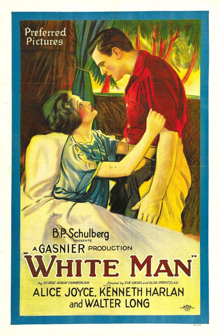White Man (1924)_2 Poster Canvas Movie Film Print A0 A1 A2 A3 A4 A5 A6 Art Wall