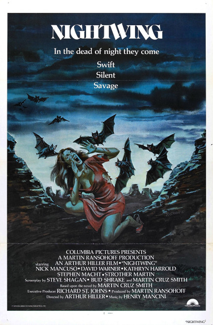Nightwing (1979)_0 Poster Canvas Movie Film Print A0 A1 A2 A3 A4 A5 A6 Art Wall