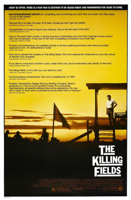 The Killing Fields (1984)_2 Poster Canvas Movie Film Print A0 A1 A2 A3 A4 A5 A6