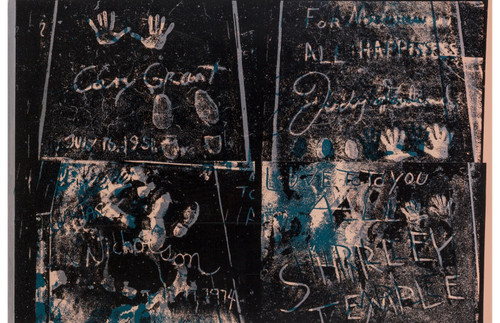 Andy Warhol - Sidewalk 1983 Poster Canvas Movie Film Print A0 A1 A2 A3 A4 A5 A6