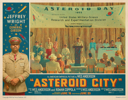 Asteroid City (2023)_14 Movie Film Poster Canvas iconic design