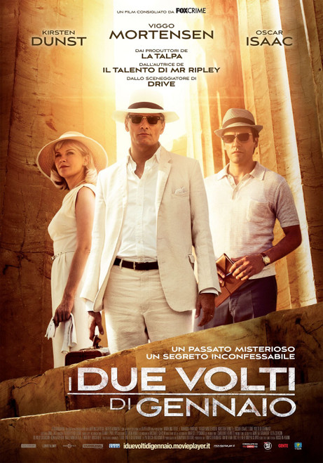 The Two Faces of January (2014)_6 Poster Canvas Movie Film Print A0 A1 A2 A3 A4