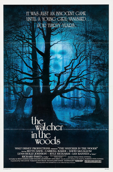 The Watcher in the Woods (1980)_2 Poster Canvas Movie Film Print A0 A1 A2 A3 A4