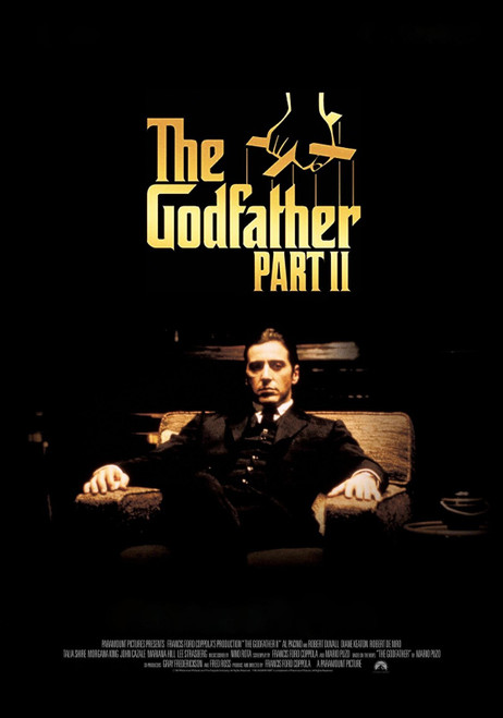 The Godfather part II (1974)_4 Poster Canvas Movie Film Print A0 A1 A2 A3 A4 A5
