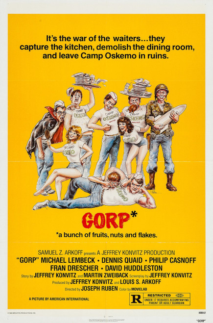 Gorp (1980)_0 Movie Film Poster Canvas iconic design