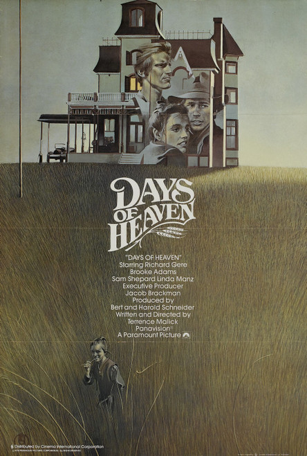 Days of Heaven (1978)_2 Movie Film Poster Canvas iconic design