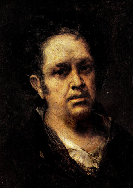Goya - Self Portrait 1815 Poster Canvas Movie Film Print A0 A1 A2 A3 A4 A5 A6 Ar