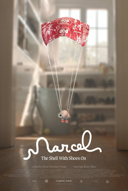 Marcel the Shell with Shoes On (2022)_1 Poster Canvas Movie Film Print A0 A1 A2