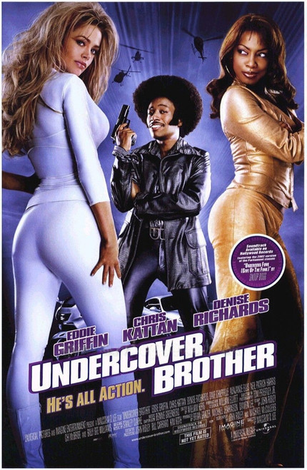 Undercover Brother (2002)_2 Poster Canvas Movie Film Print A0 A1 A2 A3 A4 A5 A6