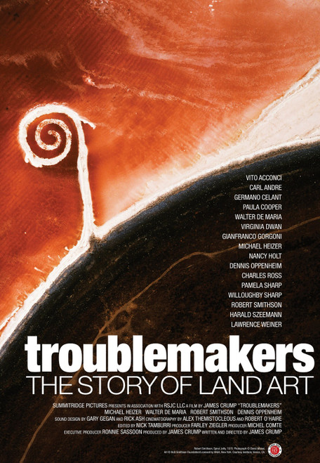 Troublemakers_ The Story of Land Art (2016)_0 Poster Canvas Movie Film Print A0