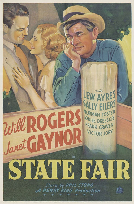 State Fair (1933)_0 Poster Canvas Movie Film Print A0 A1 A2 A3 A4 A5 A6 Art Wall