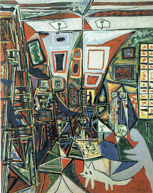 Las Meninas-Picasso 2.10.57 Poster Canvas Movie Film Print A0 A1 A2 A3 A4 A5 A6