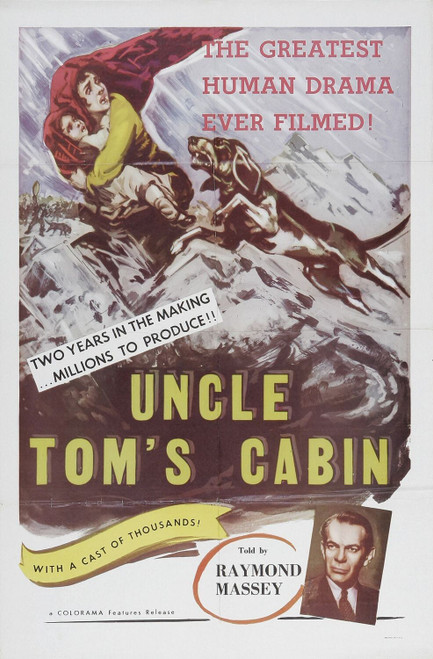 Uncle Tom_s Cabin (1927)_0 Poster Canvas Movie Film Print A0 A1 A2 A3 A4 A5 A6 A