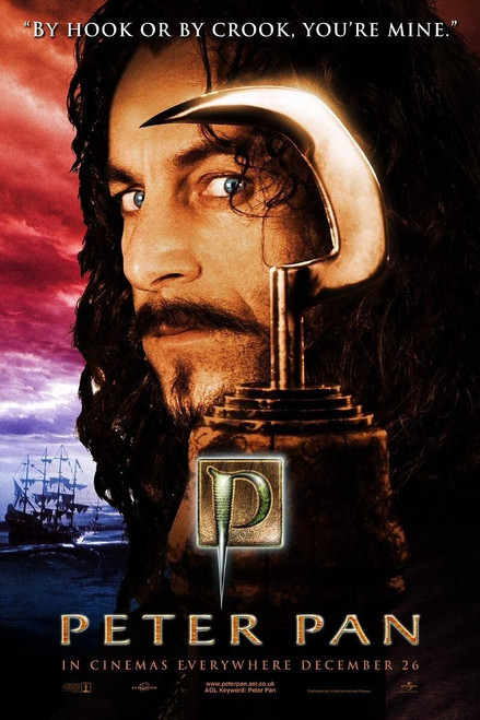 Peter Pan (2003)_5 Poster Canvas Movie Film Print A0 A1 A2 A3 A4 A5 A6 Art Wall