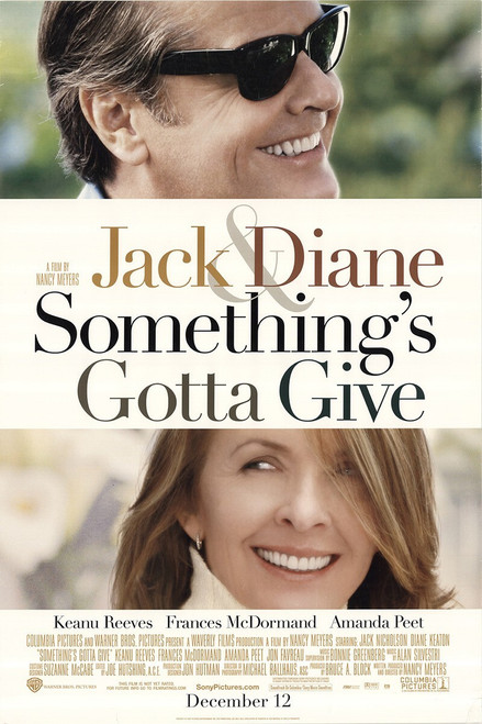 Something_s Gotta Give (2003)_1 Poster Canvas Movie Film Print A0 A1 A2 A3 A4 A5