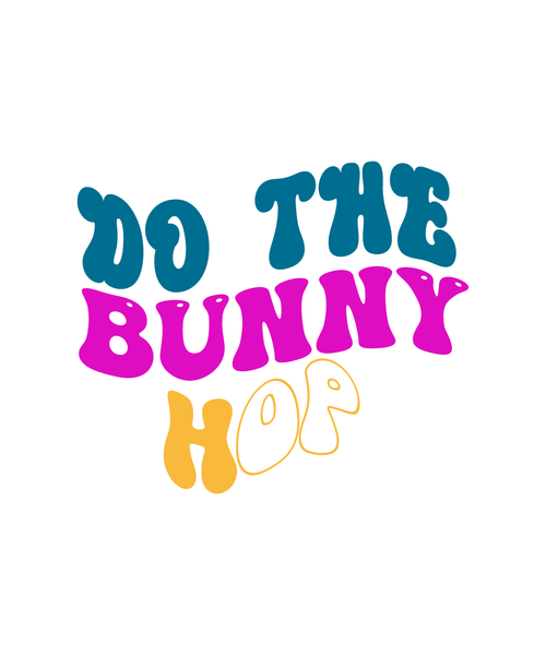 Do The Bunny Hop-01 Funny Poster Canvas Print A0 A1 A2 A3 A4 A5 A6 Art Wall Deco